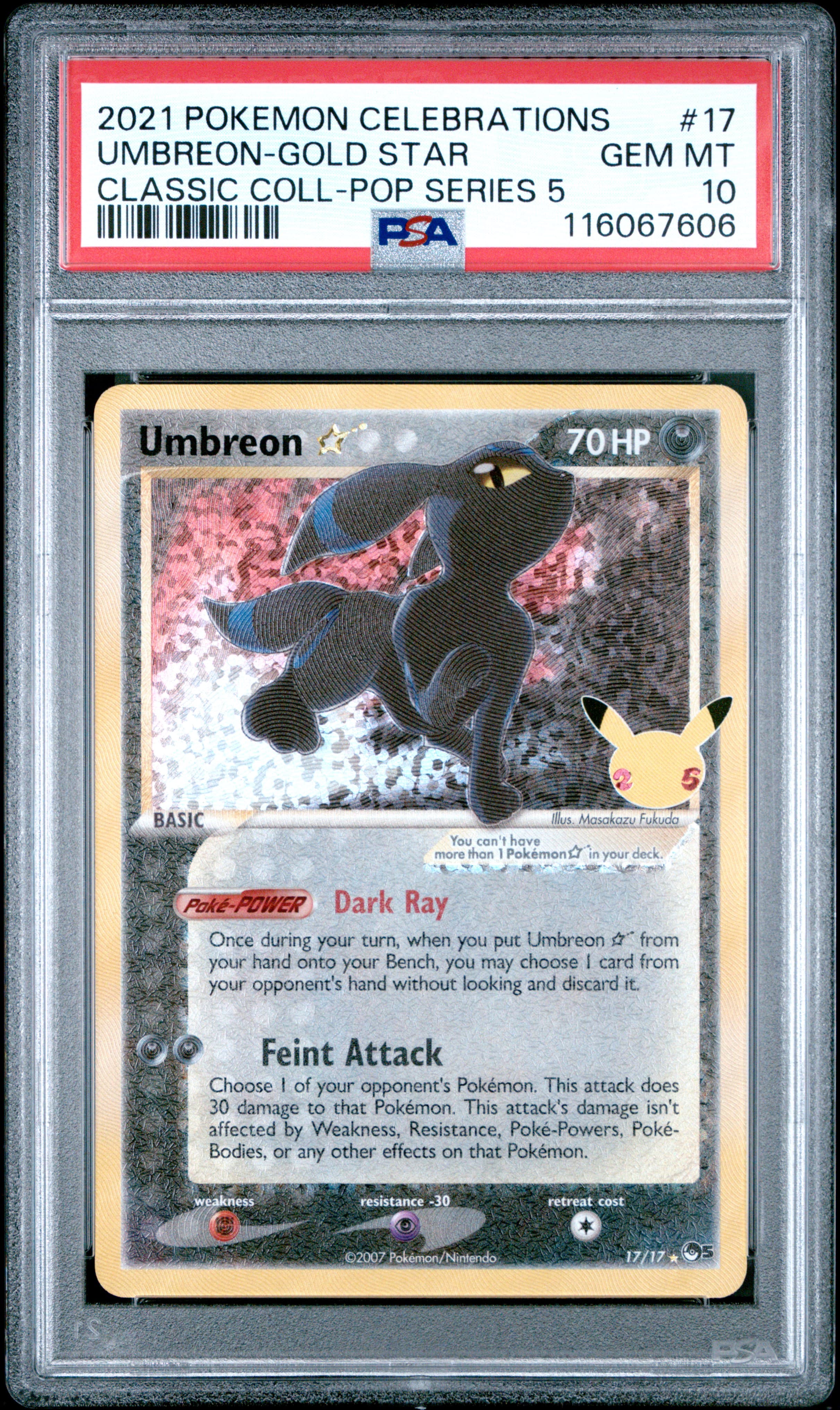 Umbreon-Gold Star