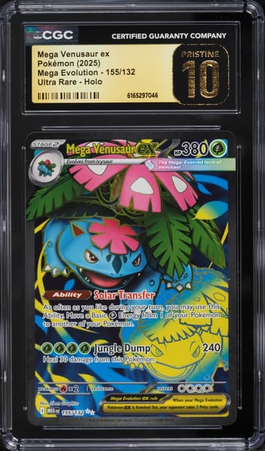Pokemon Mega Evolution Full Art Mega Venusaur Ex #155