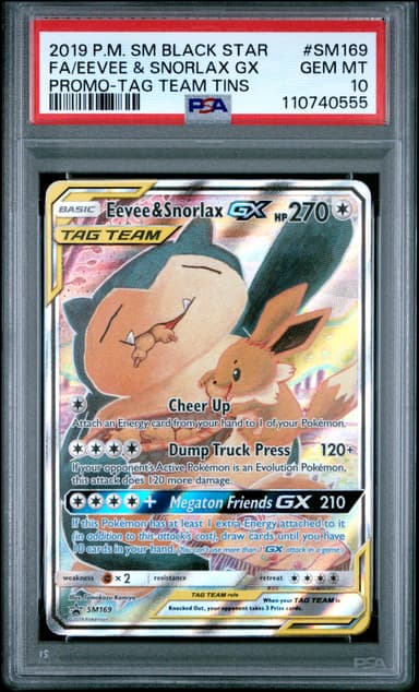 Full Art/Eevee & Snorlax GX