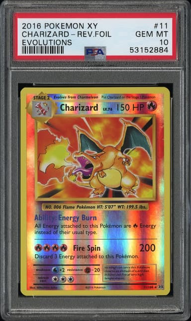 Charizard-Reverse Foil
