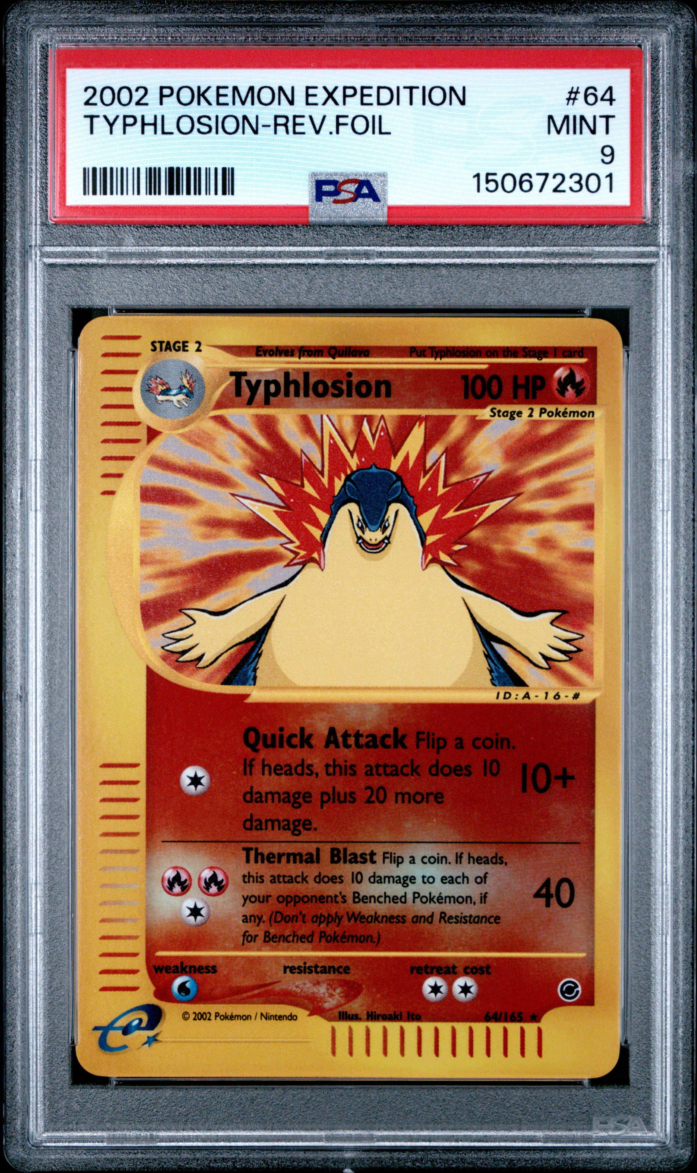 Typhlosion-Reverse Foil