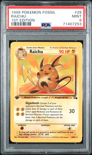 Raichu 1st Edition