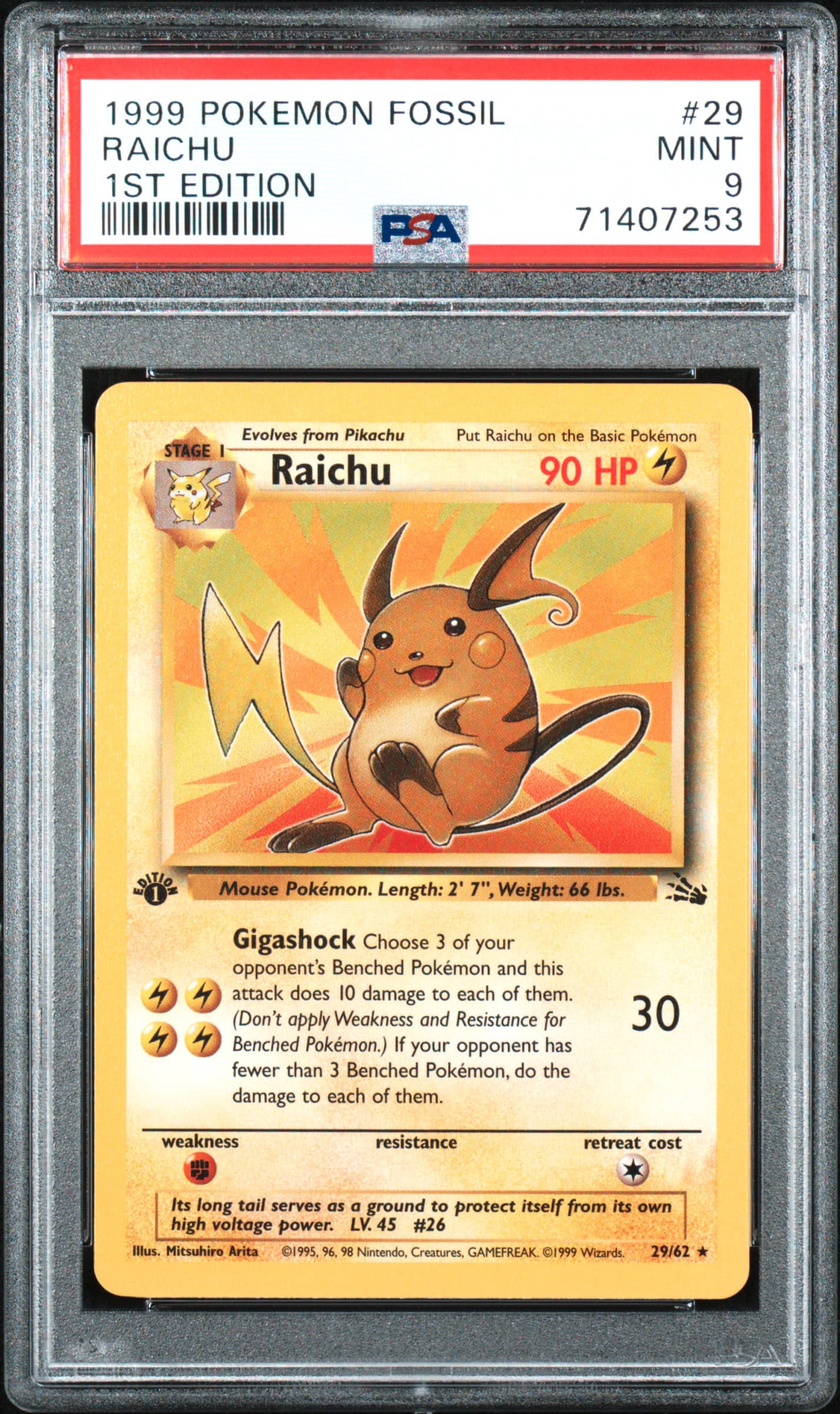 Raichu 1st Edition