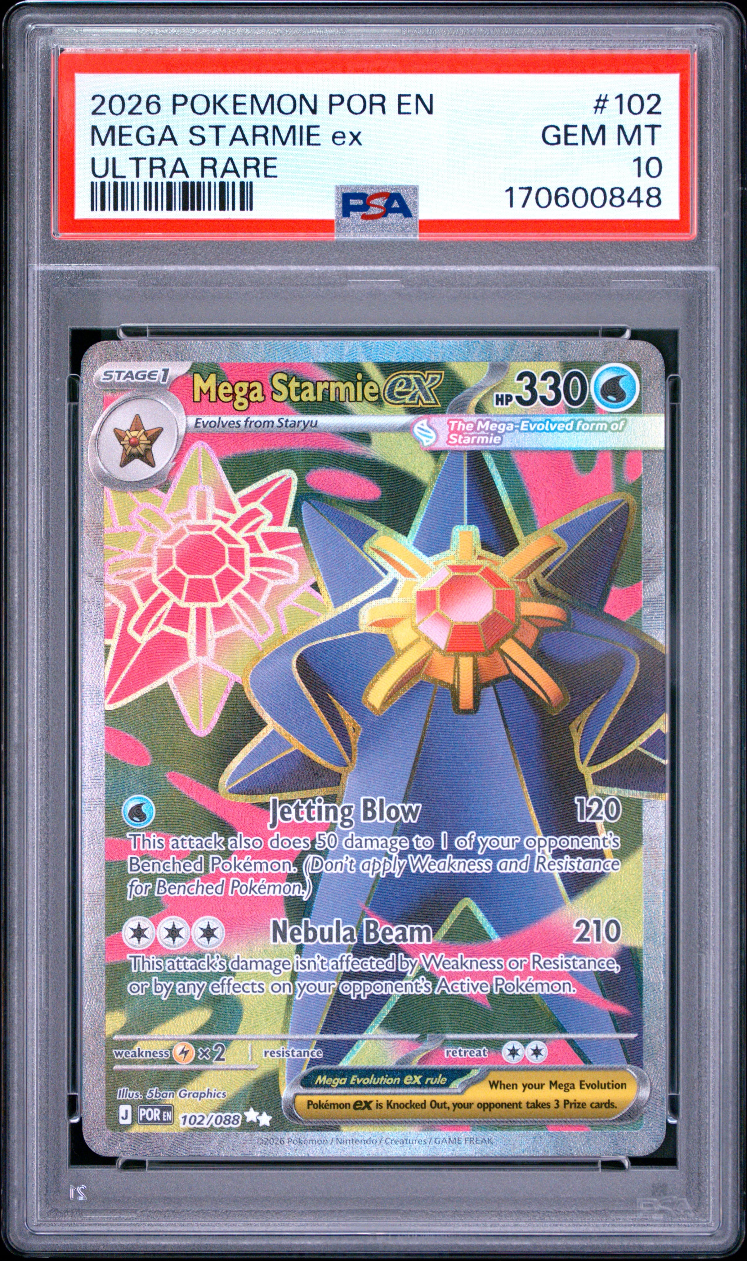 Mega Starmie EX