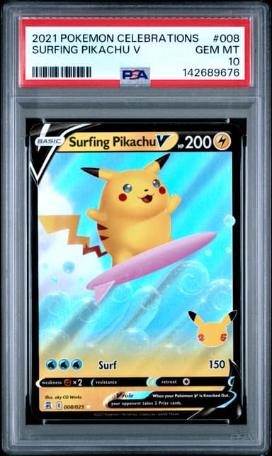 Surfing Pikachu V