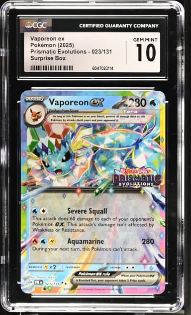 Vaporeon ex