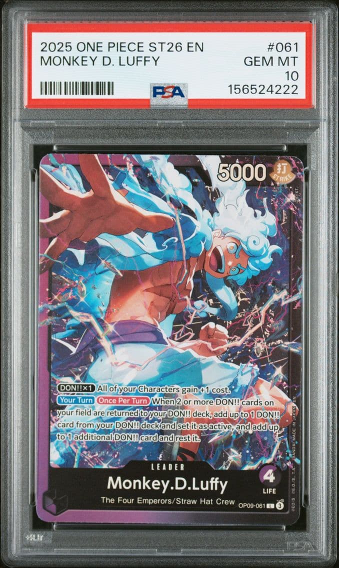 2025 #061 Monkey D. Luffy PSA 10