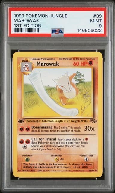 Marowak 1st Edition