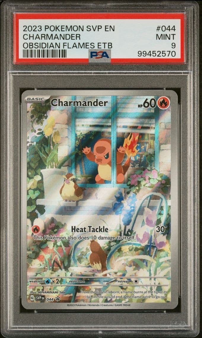 2023 #044 Charmander PSA 9 Svp E