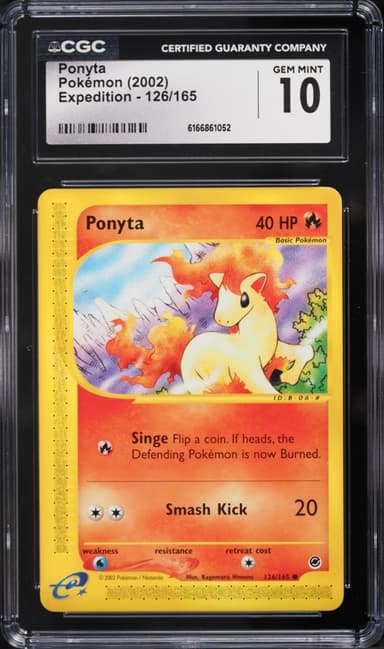 Pokemon Expedition Ponyta #126