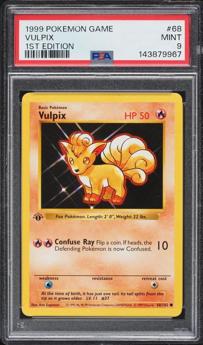 1999 Pokemon Base Set Shadowless