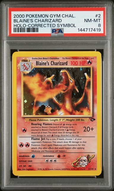 Blaine's Charizard