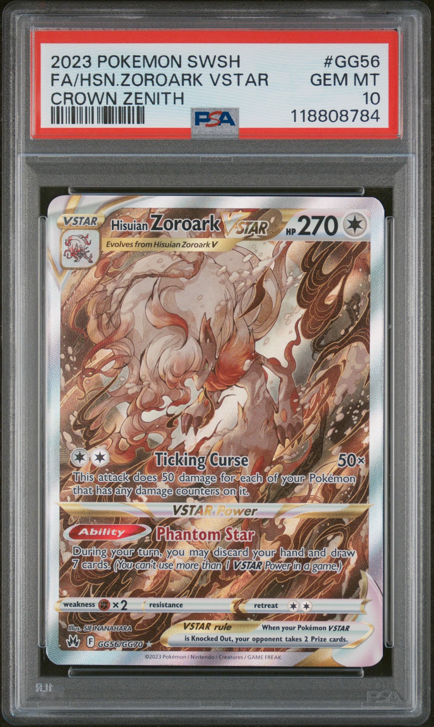 Full Art/Hisuian Zoroark Vstar