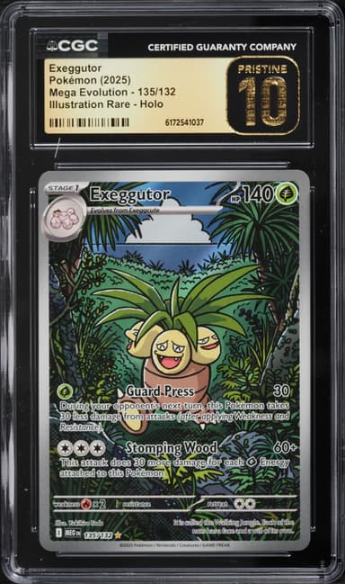 Pokemon Mega Evolution IR Exeggutor #135