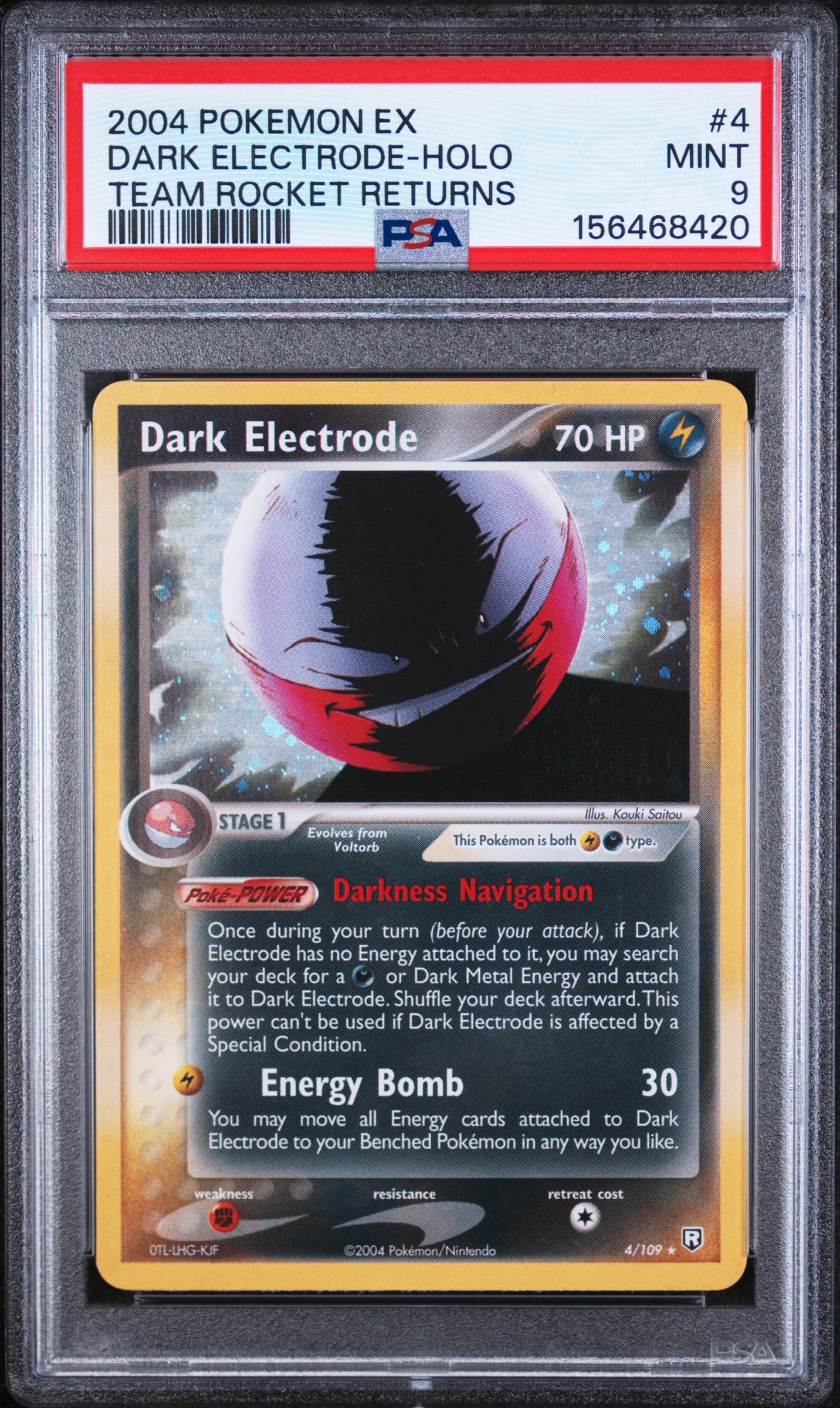 Dark Electrode-Holo