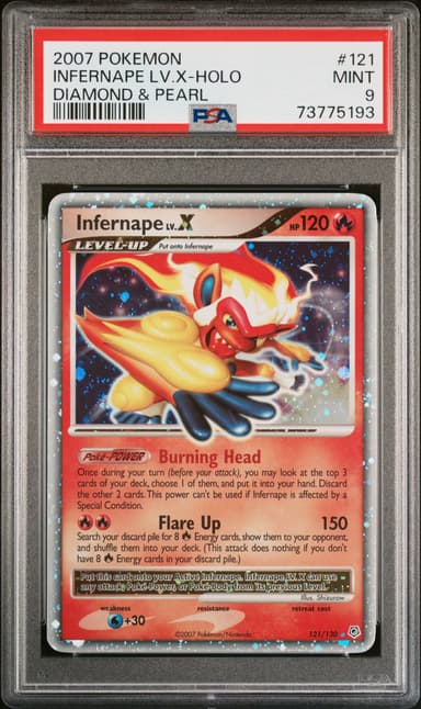 Infernape LV.X-Holo