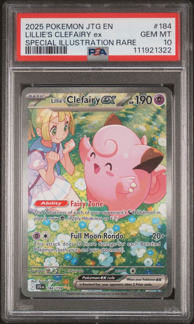 2025 #184 Lillie's Clefairy EX P