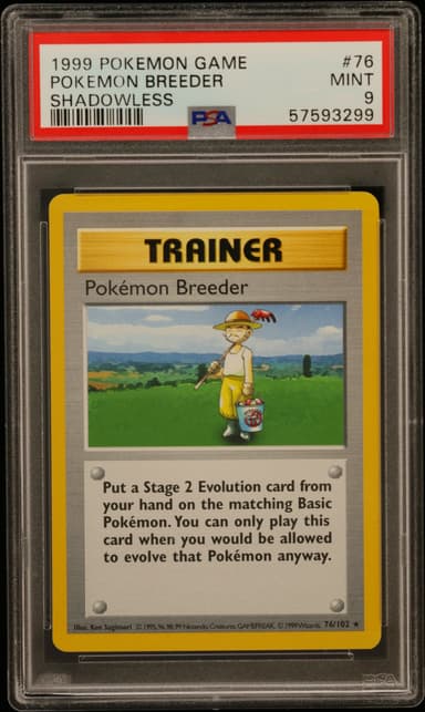 Pokemon Breeder Shadowless