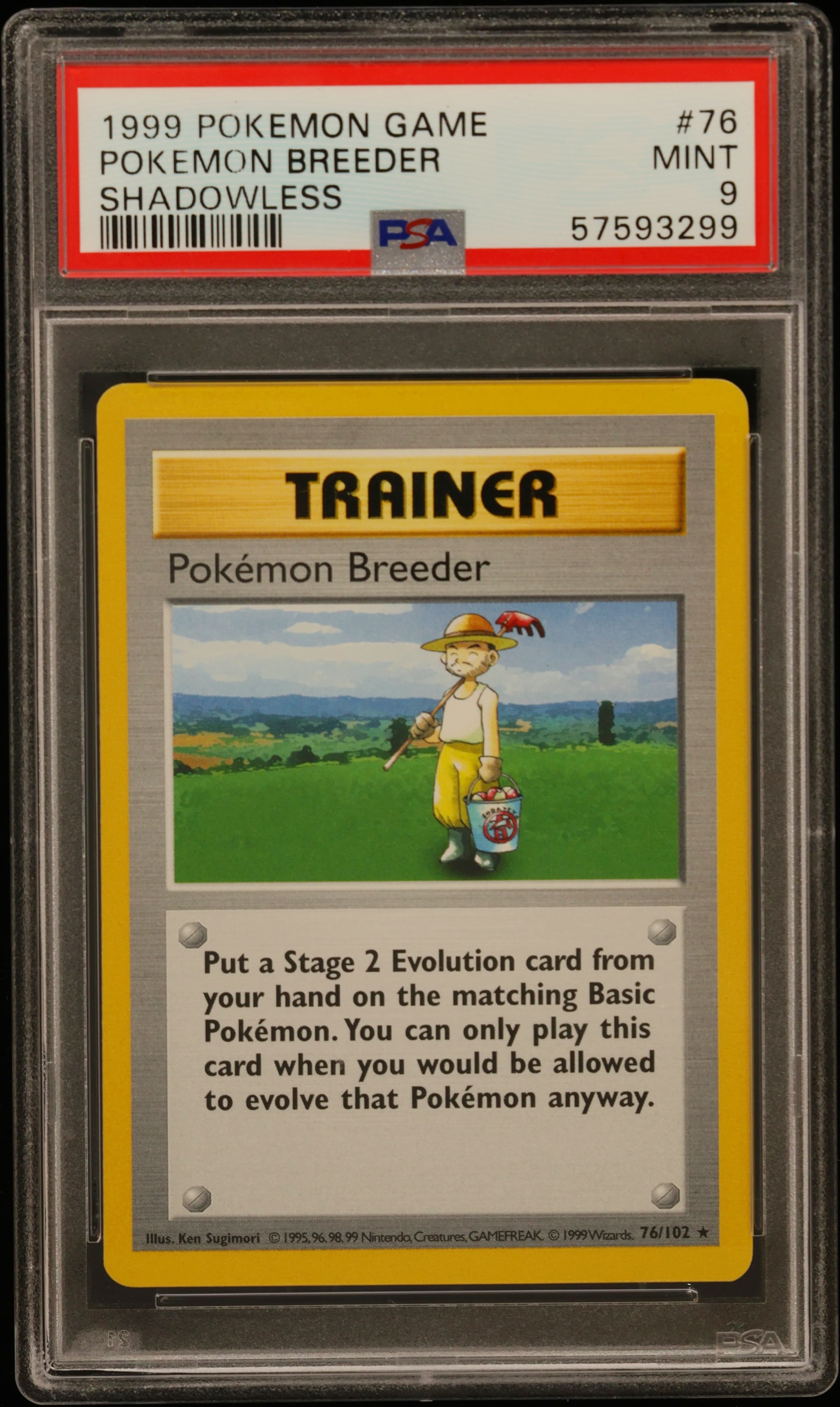Pokemon Breeder Shadowless