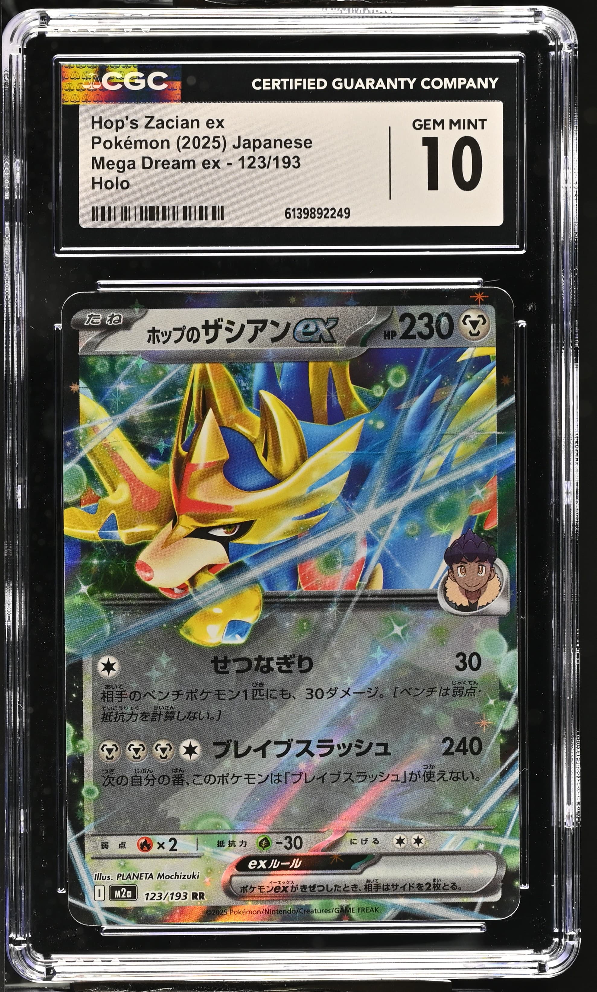 Hop's Zacian ex