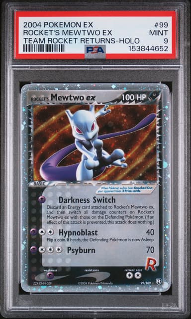 Rocket's Mewtwo EX-Holo