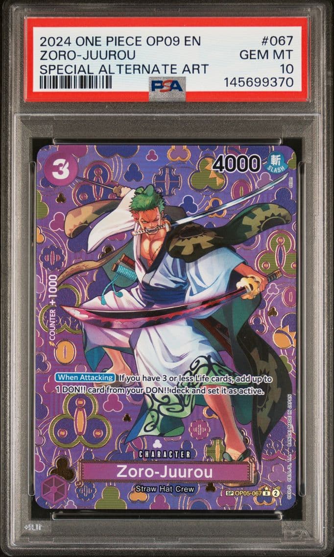 2024 #067 Zoro-Juurou PSA 10 One