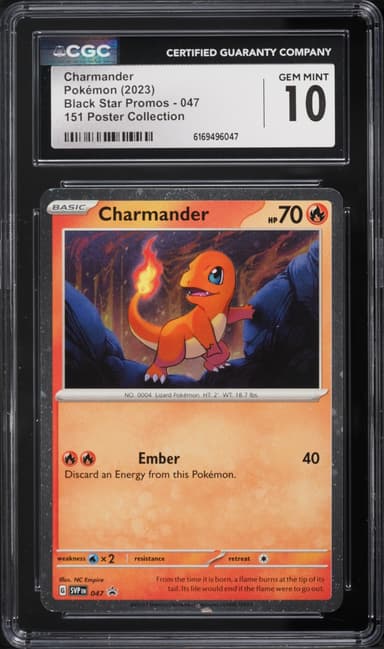 Pokemon Scarlet & Violet Promo 151 Poster Collection Charmander #47