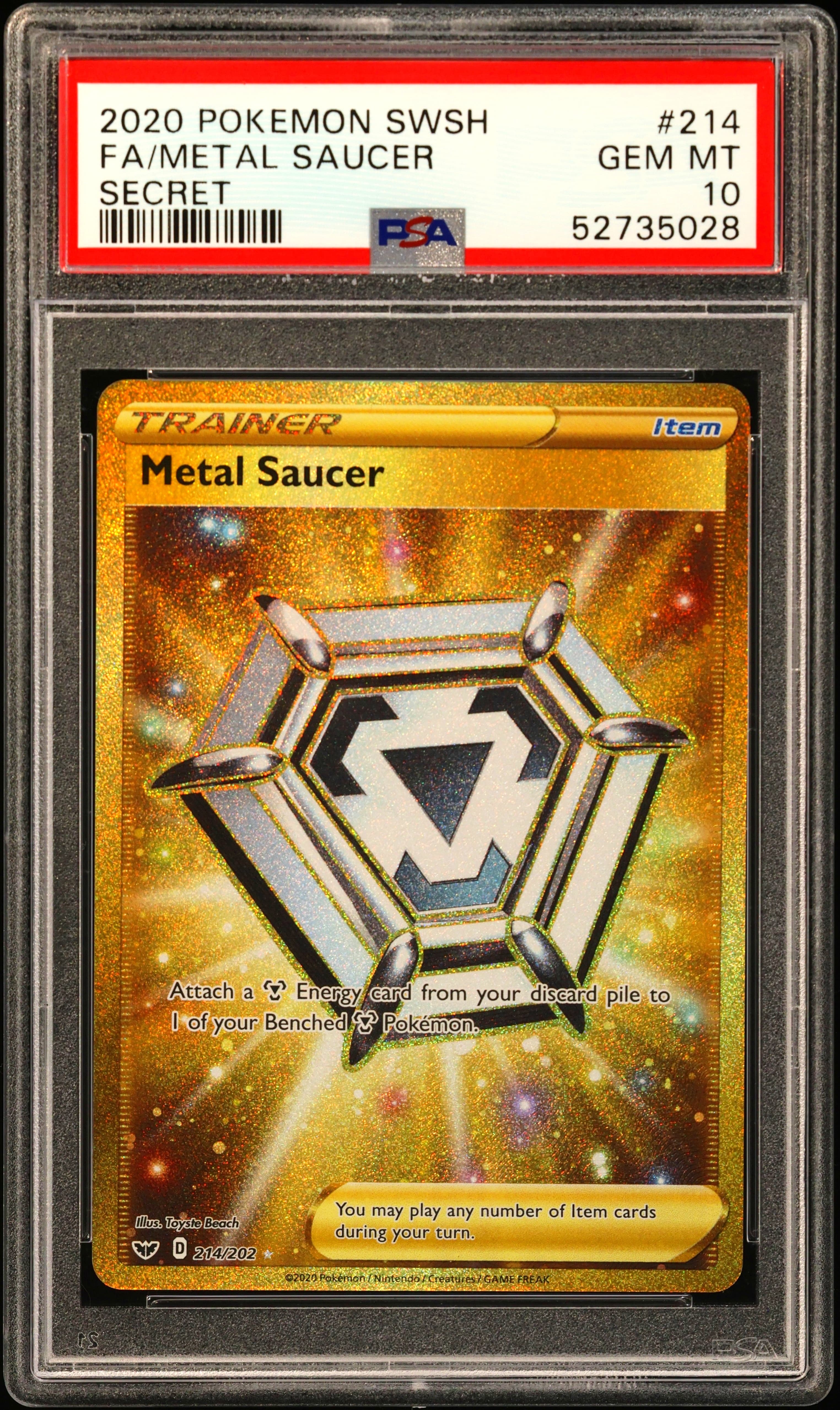 Full Art/Metal Saucer