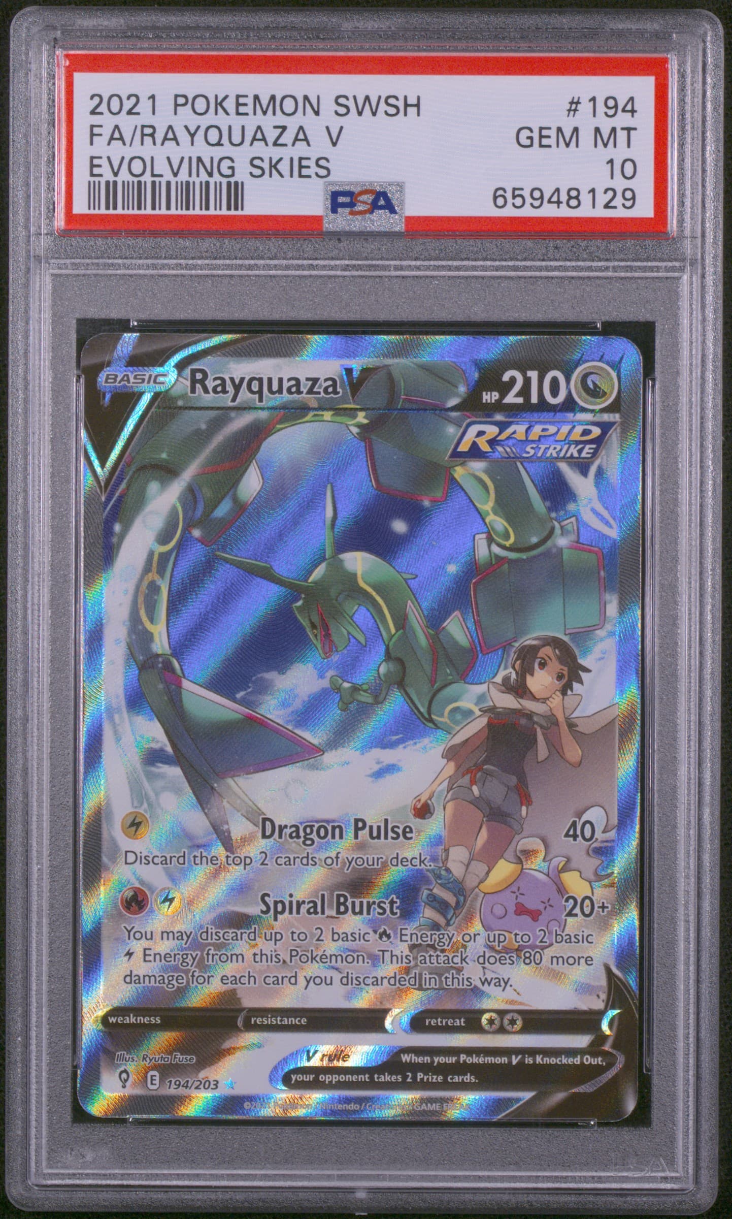 Full Art/Rayquaza V