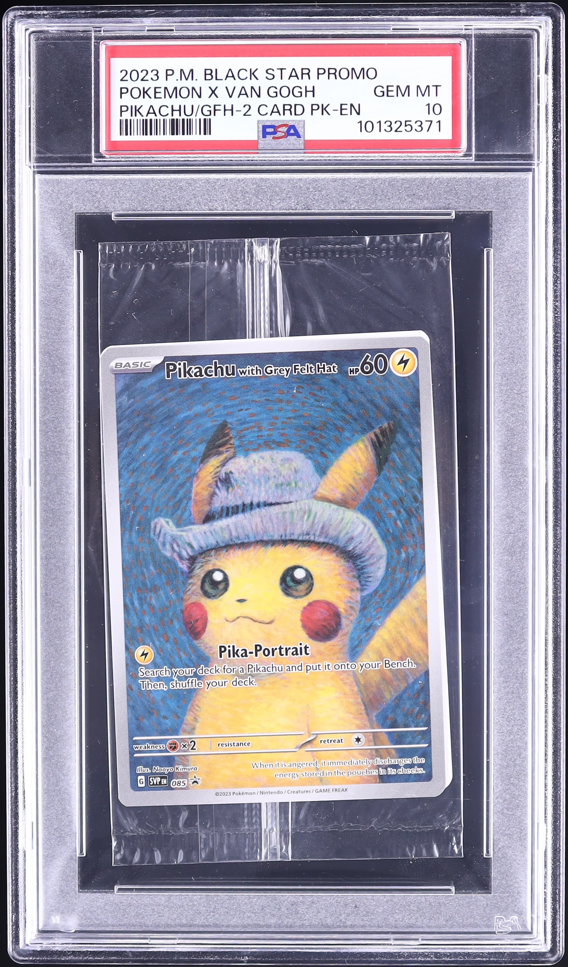 Pikachu With Grey Felt Hat