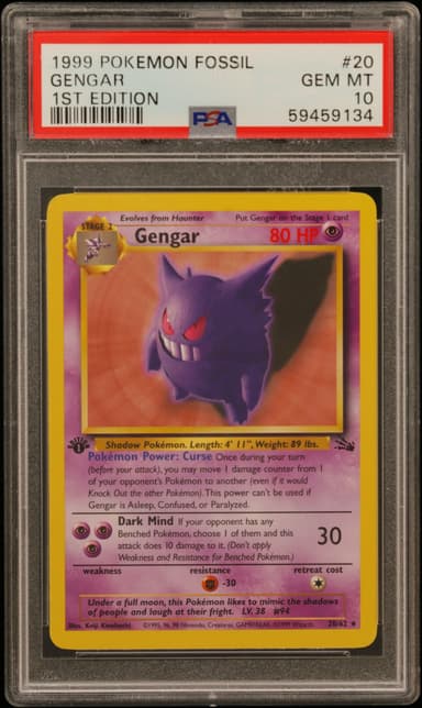 Gengar 1st Edition