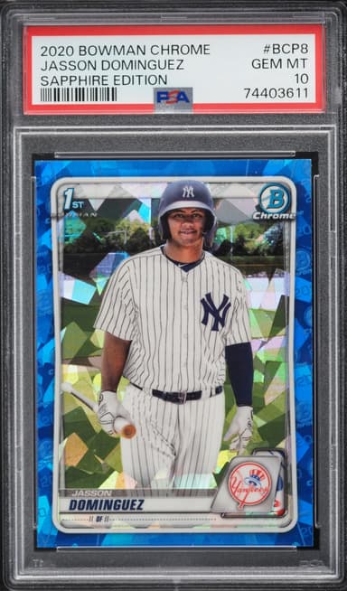Bowman Chrome Sapphire Edition Jasson Dominguez PROSPECT #BCP-8