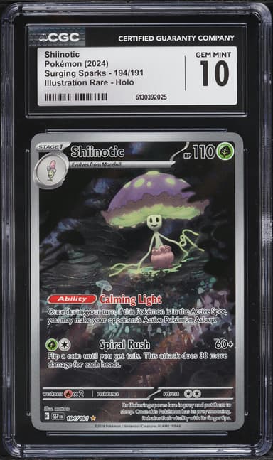 Pokemon Scarlet & Violet Surging Sparks IR Shiinotic #194