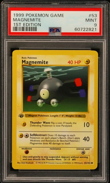 Magnemite 1st Edition