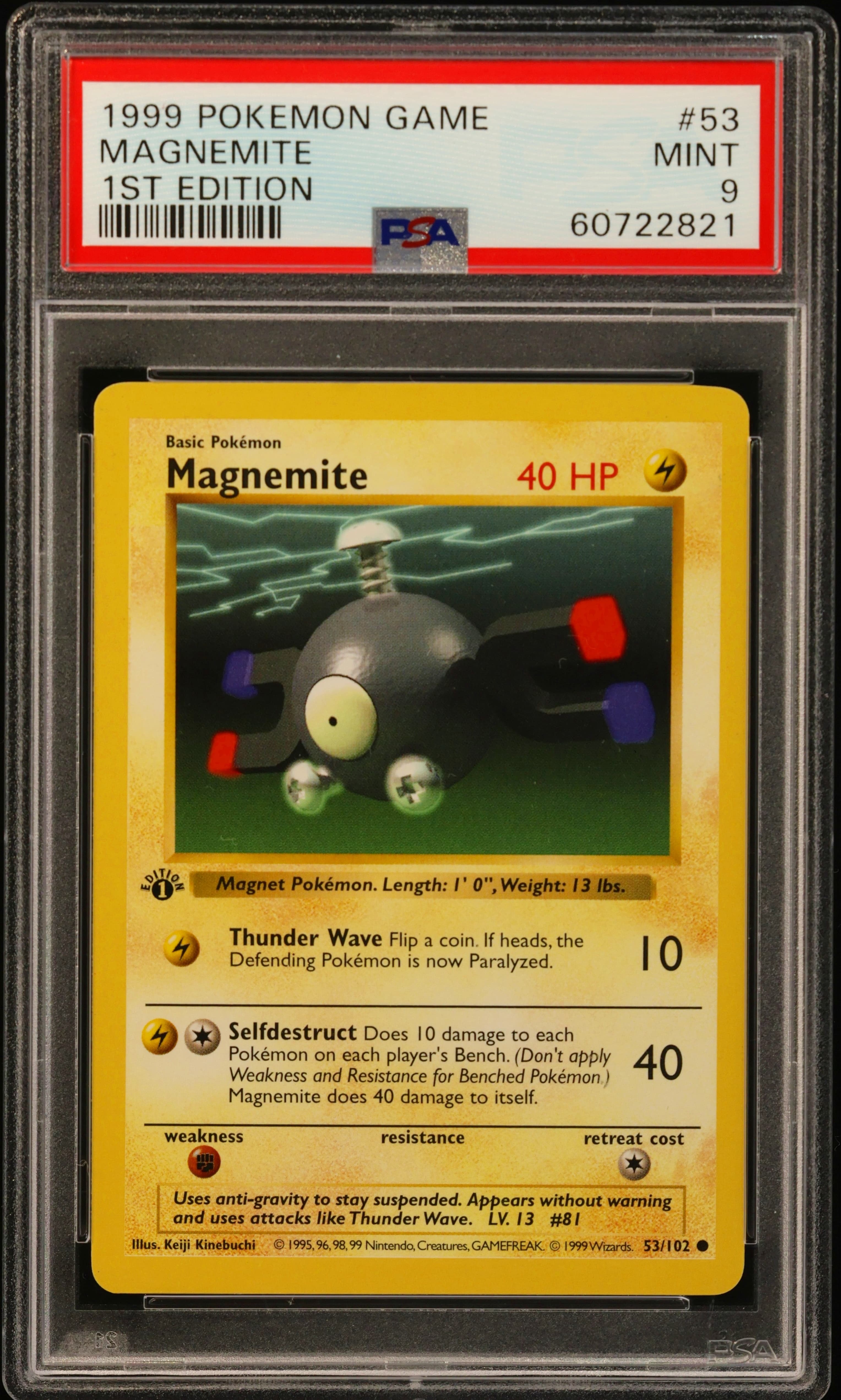 Magnemite 1st Edition