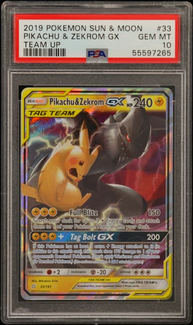 Pikachu & Zekrom GX