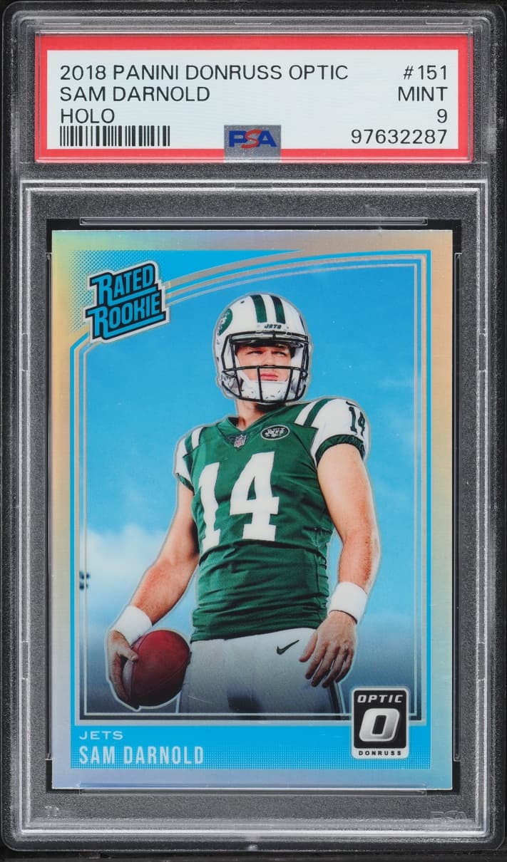 Donruss Optic Holo Sam Darnold ROOKIE #151