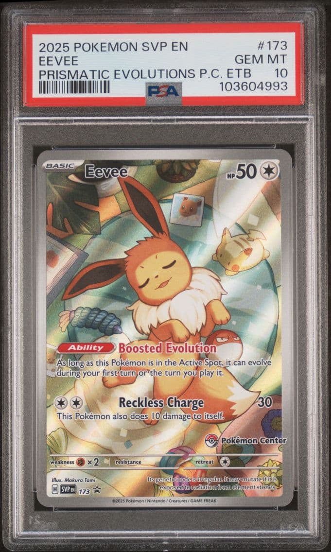 2025 #173 Eevee PSA 10 Svp EN-SV