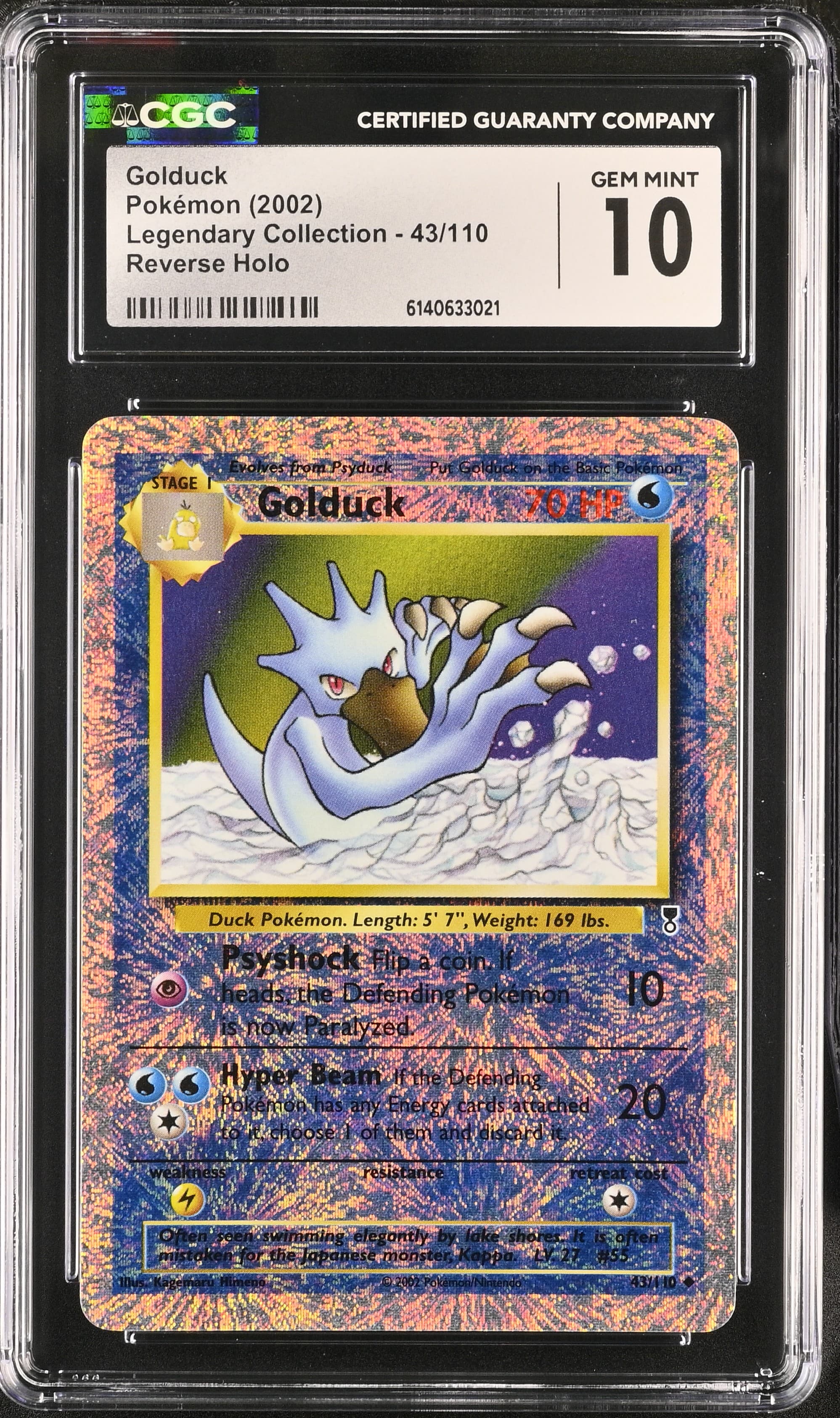 Golduck Reverse Holo