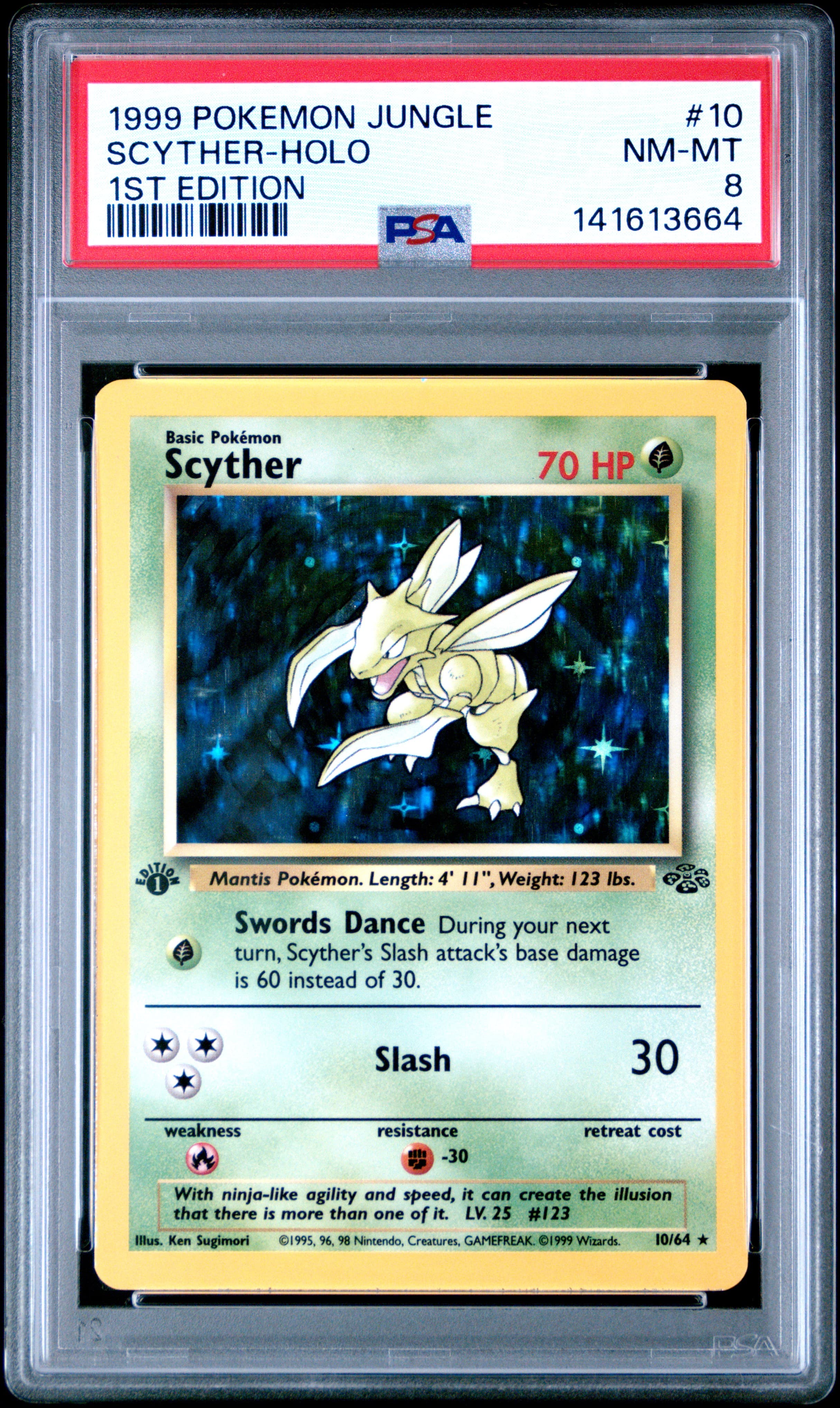 Scyther-Holo 1st Edition