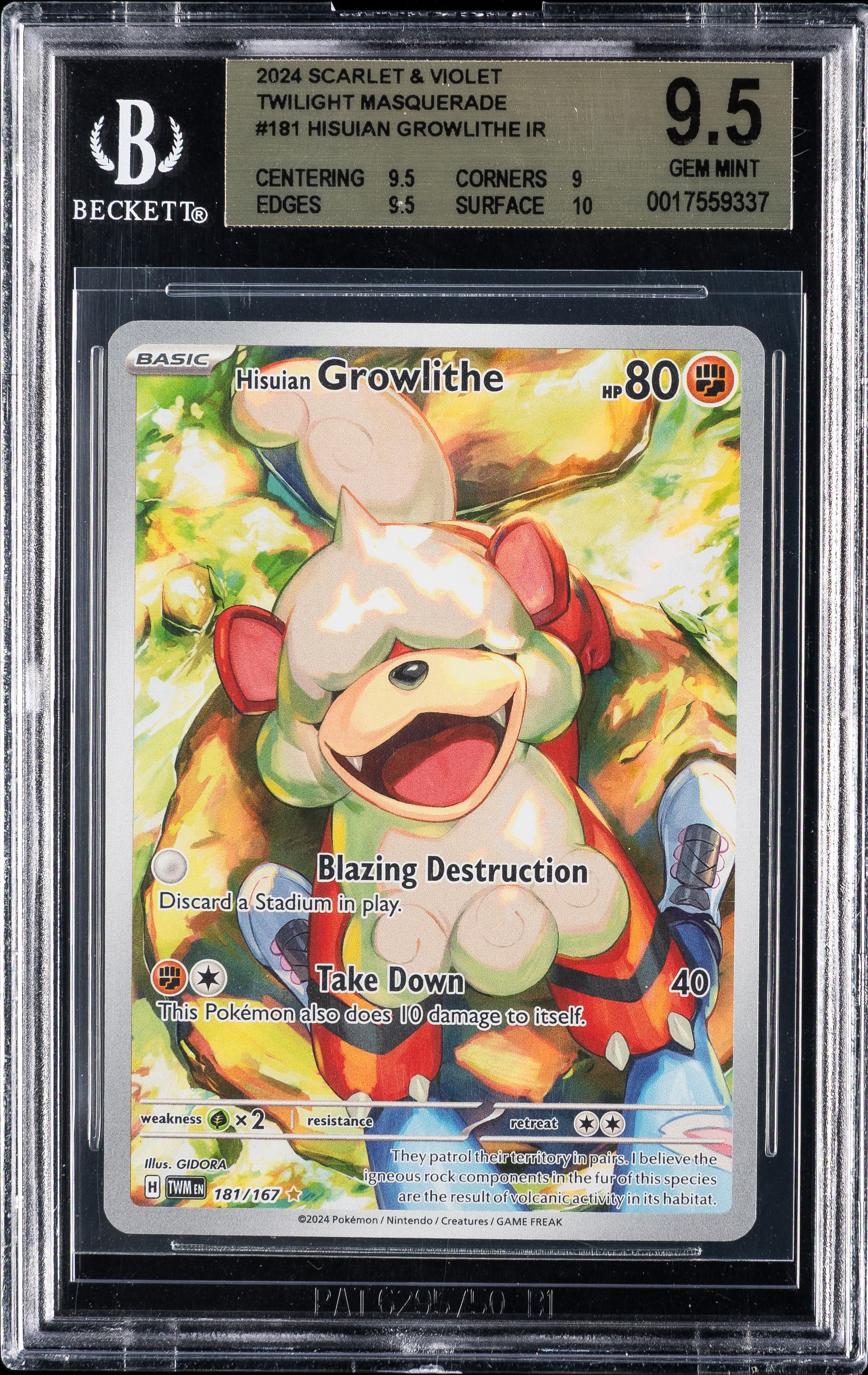 Hisuian Growlithe