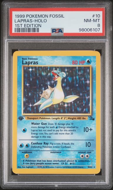 Lapras-Holo 1st Edition