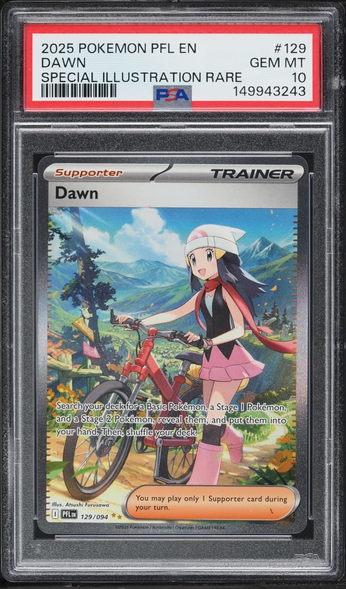 Pokemon Mega Evolution Phantasmal Flames SIR Dawn #129