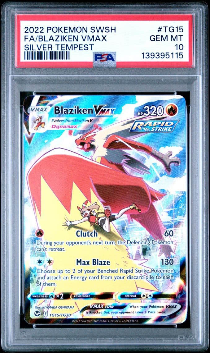 2022 #TG15 Full Art/Blaziken Vma