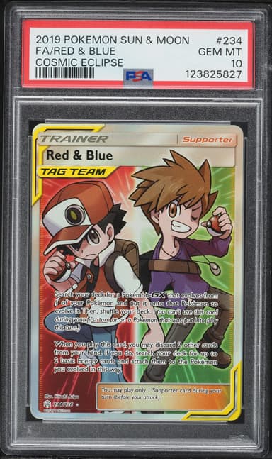 Full Art/Red & Blue