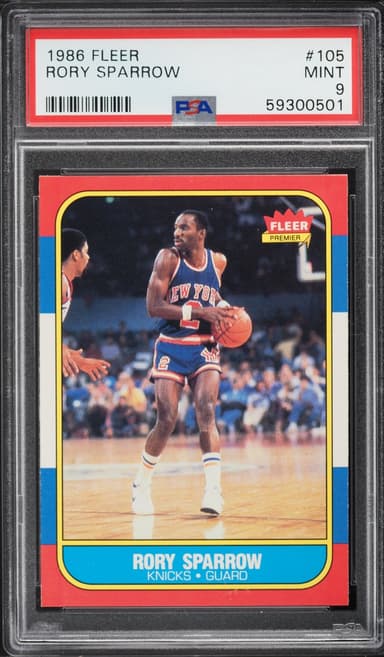 Fleer Basketball Rory Sparrow #105