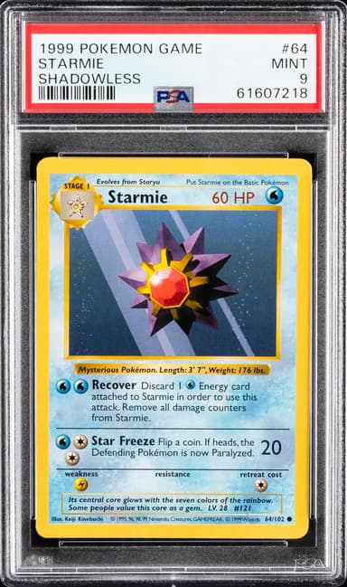Starmie Shadowless
