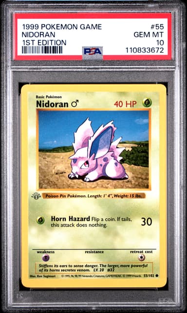 Nidoran 1st Edition