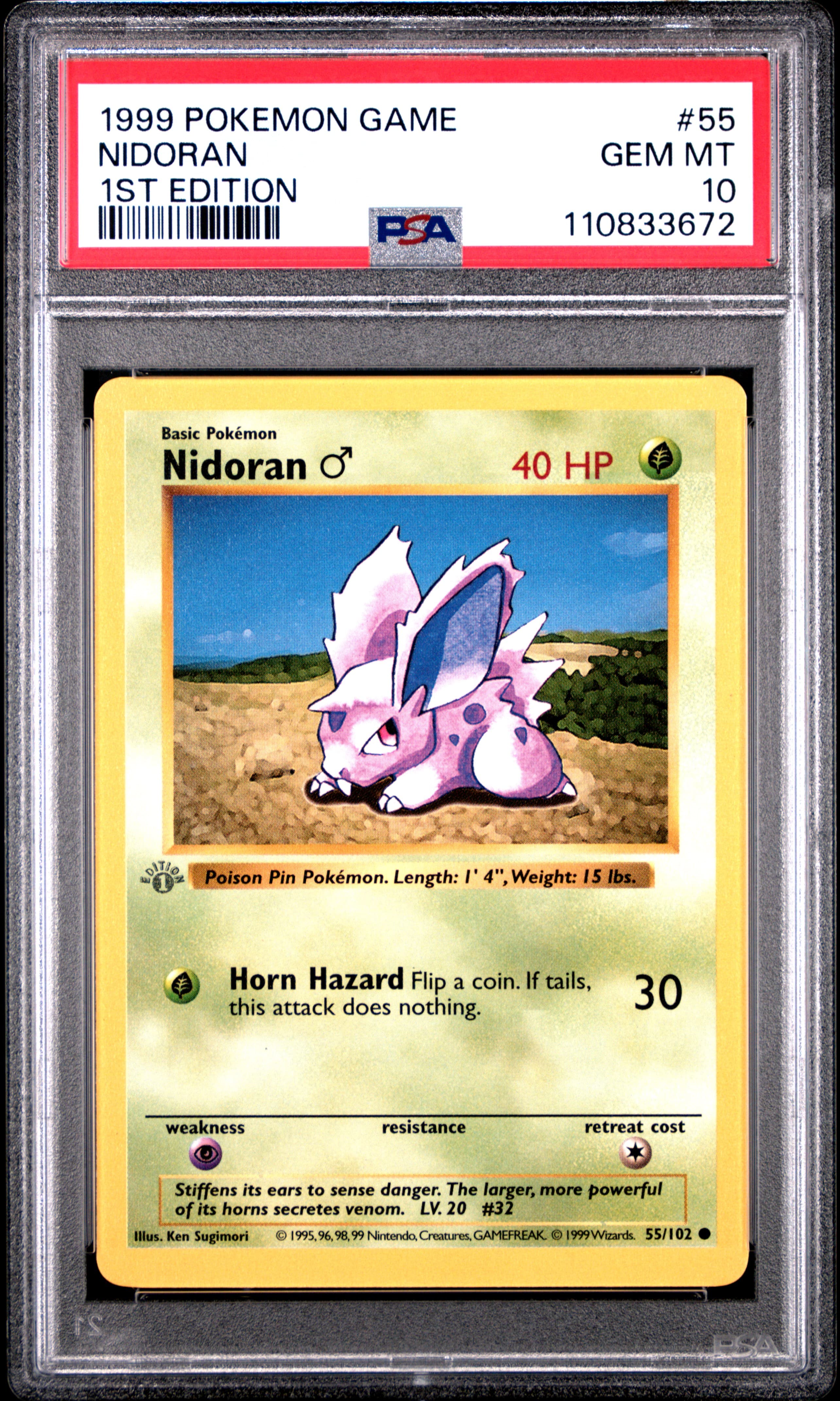 Nidoran 1st Edition