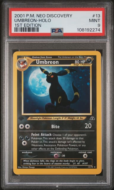 Umbreon-Holo 1st Edition